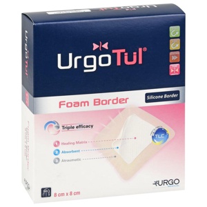 URGOTÜL Foam Border 8x8 cm Verband Produktbild