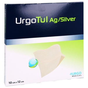 URGOTÜL Silver 10x12 cm Wundgaze Produktbild