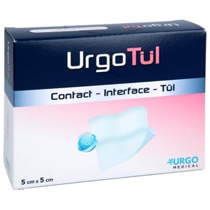 Urgotuel 5x5 cm Wundgaze 40 Stück Produktbild