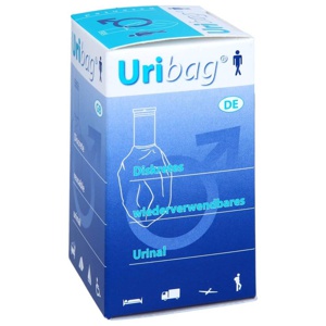 URIBAG Urinflasche faltbar für Männer 1 St Flaschen Produktbild