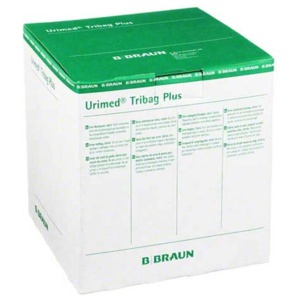 URIMED Tribag Plus Urin Beinbtl.500ml 40cm ster. Produktbild
