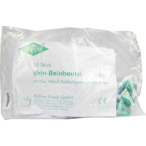 URIN BEINBEUTEL 500 ml Rückl.Sp.m.Abl.m.Vlies ger. Produktbild