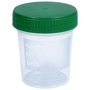 URINBECHER 120 ml gradu.beschr.m.Schraubdeckel Produktbild