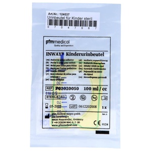 URINBEUTEL steril f.Kinder 100 ml Produktbild