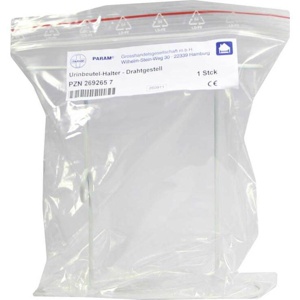 Urinbeutel Halter Drahtgestel, 1 St Beutel Produktbild
