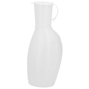 Urinflasche für Männer milchig mit Deckel 1000 ml, 1 St Flaschen Produktbild