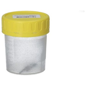 Urinprøvebæger 100 ml 1 stk produktbillede