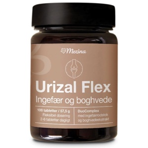 Urizal Flex Ingefærtabletter 100 stk. produktbillede