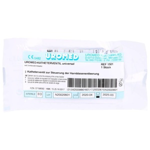 UROMED Katheterventil m.Adapter f.Btl.1501 Produktbild