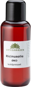 Urtegaarden Ricinusolie ØKO 100 ml produktbillede