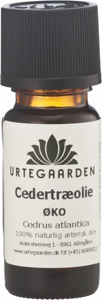 Urtegaarden Cedertræolie ØKO 10 ml. produktbillede
