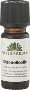 Urtegaarden Citronelleolie 10 ml produktbillede