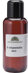 Urtegaarden E-vitaminolie ØKO 100ml. produktbillede