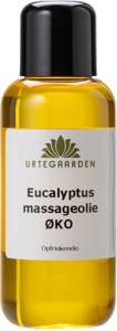 Urtegaarden Eucalyptus massageolie Øko 100 ml produktbillede
