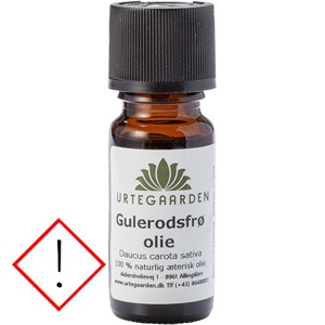 Urtegaarden Gulerodsfrøolie - 10 ml. produktbillede