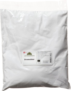 Urtegaarden Druesukker ØKO 500g. produktbillede