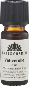 Urtegaarden Vetiver æterisk olie ØKO 10 ml produktbillede