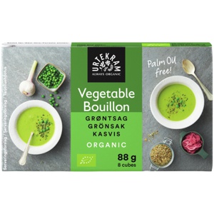 Urtekram Boullion m. grøntsager Ø 8 stk. á 11 g produktbillede