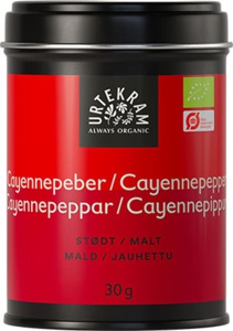Urtekram Cayennepeber Ø produktbillede