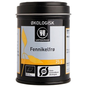 Urtekram Fennikelfrø Ø • 25g. produktbillede