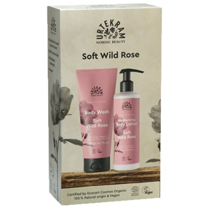 Gaveæske Soft Wild Rose Body Lotion & Body Wash produktbillede
