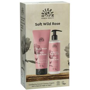 Urtekram Giftbox Body Care Soft Wild Rose 445 ml produkt bild