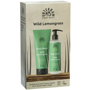 Urtekram Giftbox Body Care Wild Lemongrass 445 ml produkt bild