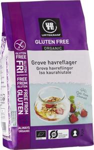 Urtekram Grova havreflingor Glutenfri, 600 g produkt bild