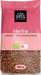 Urtekram Hørfrø brune Ø 400 g produktbillede