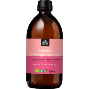 Urtekram Hørfrø & Kæmpenatlysolie produktbillede
