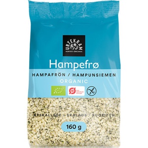Urtekram Hampefrø glutenfri Ø   160 g produktbillede