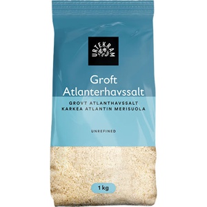 Urtekram Havsalt Grov Atlantisk   1 kg produktbillede