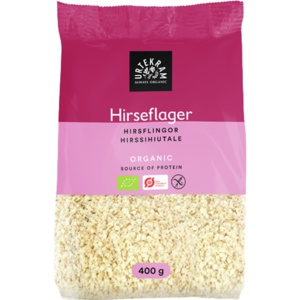 Urtekram Hirseflager Ø 400 g produktbillede