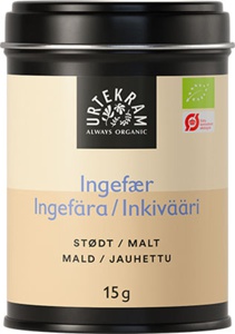 Urtekram Ingefær Økologisk   15 g produktbillede