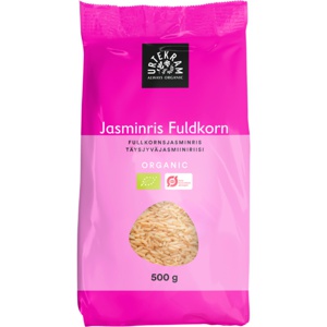 Urtekram Food Jasmin Ris Brune Ø - 500 g. produktbillede
