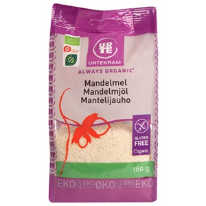 Urtekram Mandelmel Ø 160 g produktbillede