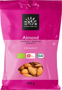 Urtekram Mandler Søde Økologisk Spanske   100 g produktbillede
