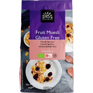 Urtekram Frugtmysli glutenfri Ø 400 g produktbillede