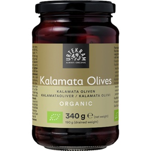 Olives kalamata u. sten Øko. - 340 gram produktbillede