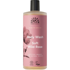 Urtekram Soft Wild Rose Body Wash 500 ml Produktbild