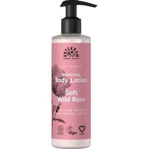 Urtekram Soft Wild Rose Moisturizing Bodylotion Produktbild