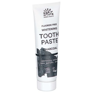 Urtekram Toothpaste Charcoal Whitening Fluoride Produktbild