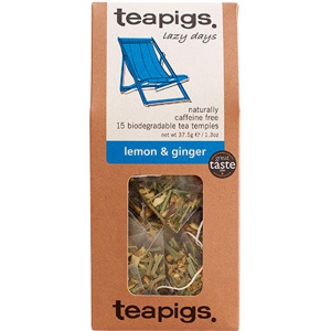 Urtete citron og ingefær - 15 breve produktbillede