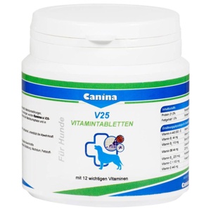 V 25 Vitamintabletten vet. Produktbild