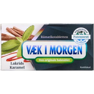 Væk i morgen m. lakrids & karamel - 20 tab produktbillede