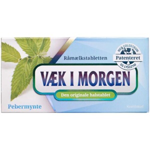 Væk I Morgen Halstablet Pebermynte produktbillede