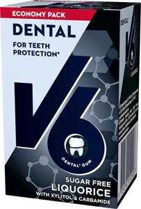 V6 Dental Care Liquorice, 70 g produkt bild