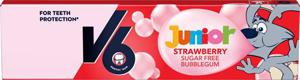 V6 Junior Bubblegum Strawberry, 22 g produkt bild