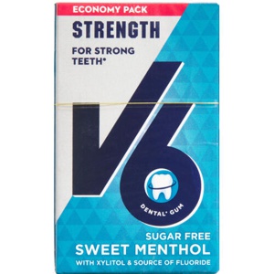 V6 økopak sweet menthol produktbillede