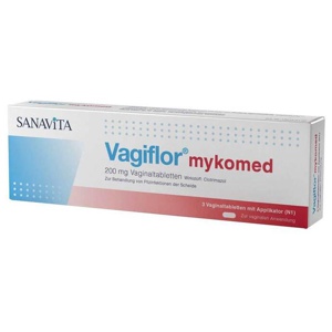 Vagiflor mykomed 200mg 3 St Vaginaltabletten Produktbild
